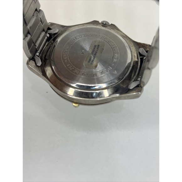 Acqua Men's Quartz Watch 40mm Case Two Tone Band- New Battery - Picture 8 of 8